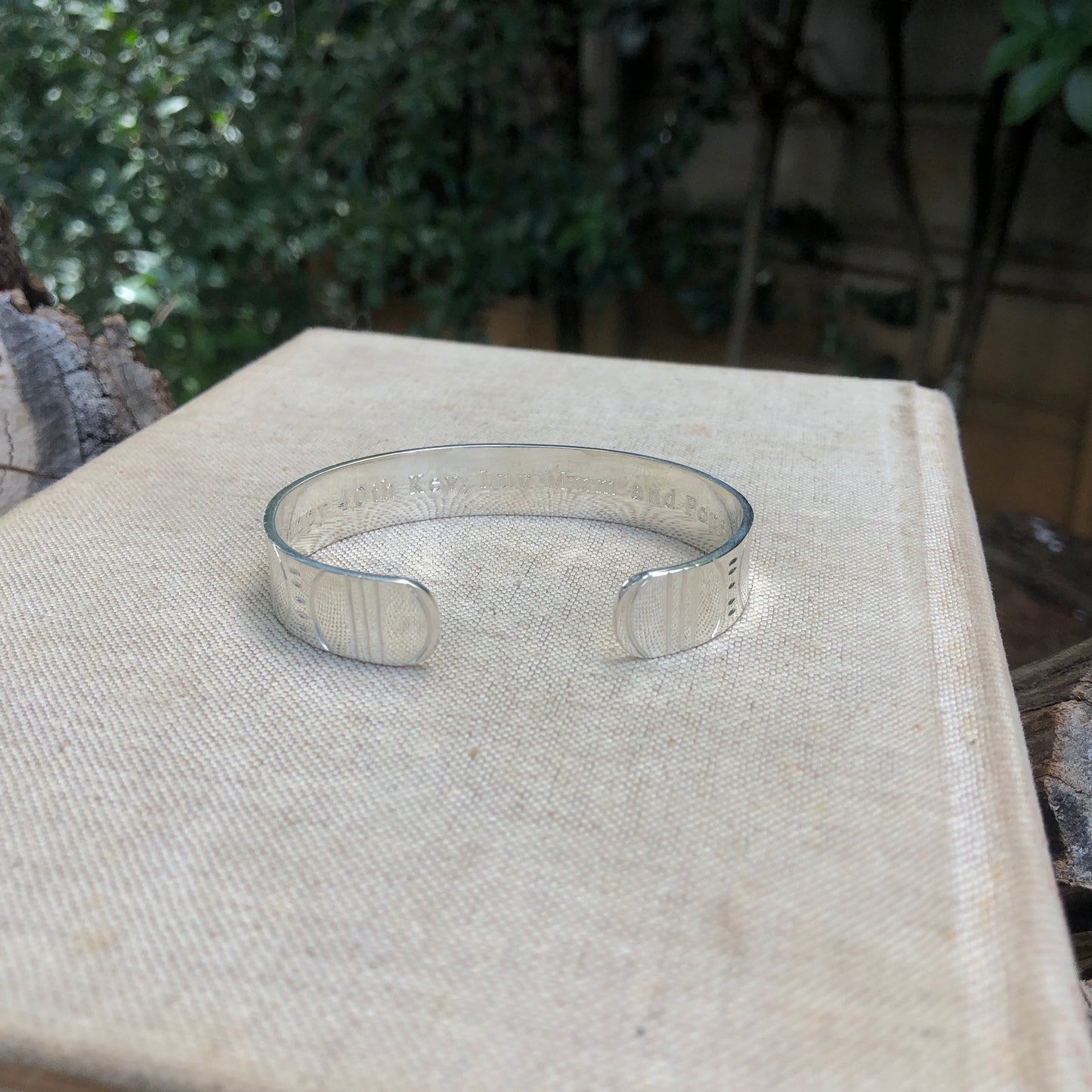 Ndebele Inspired Cuff Bangle - Pattern One