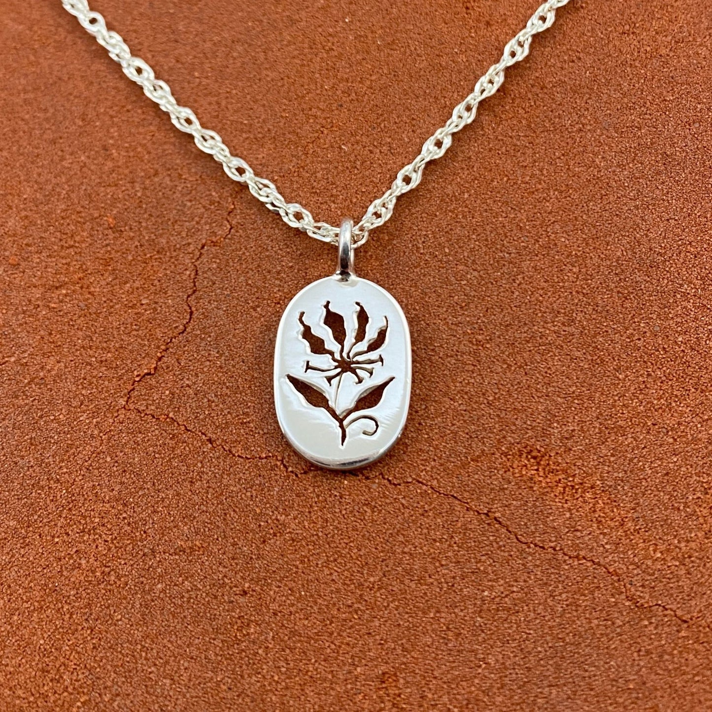 Flame Lily Necklace