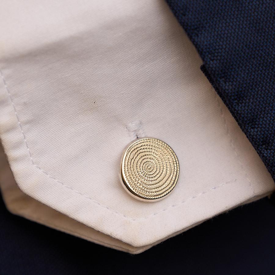 Ndoro Cuff Links made in Sterling Silver in Zimbabwe