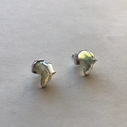 Africa Map Earrings