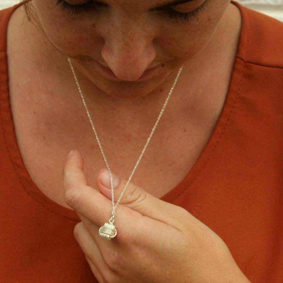 Elephant Hair Bracelet Knot Necklace