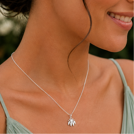 Flame Lily Mini Cut Out Necklace
