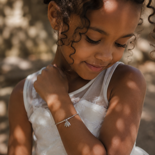 Flame Lily Cuff Bangle