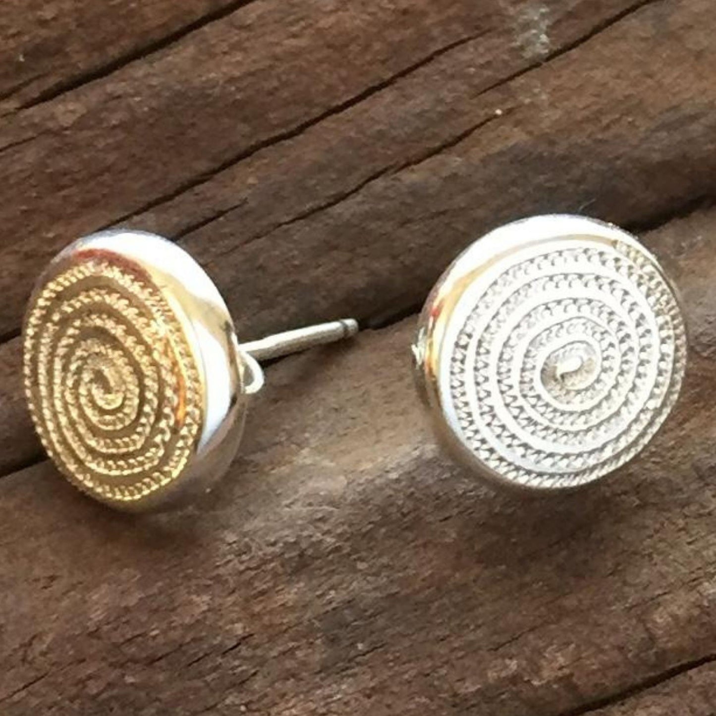 Sterling Silver Ndoro Earrings, Symbols of Wealth and Status in Ancient Zimbabwean Culture