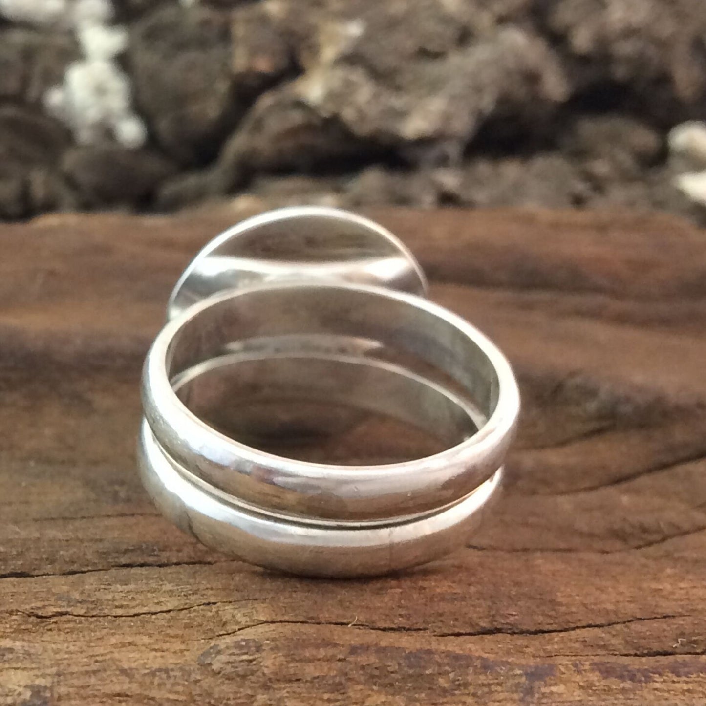Ndoro Double Band Sterling Silver Ring