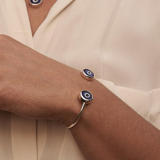 Evil Eye Cuff Bangle